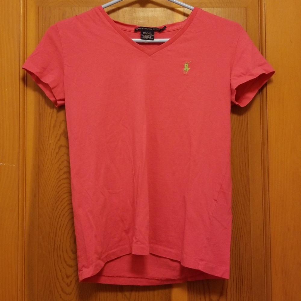 Ralph Lauren Pink T, Size S